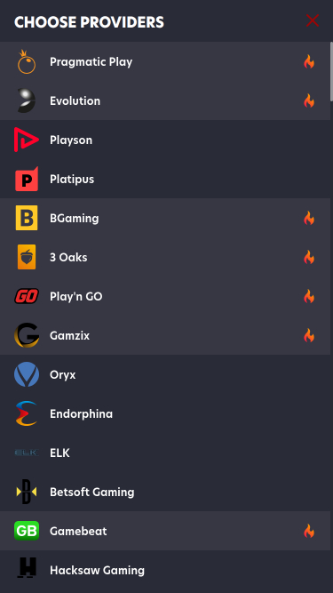 1red Casino Mobile Game Developers