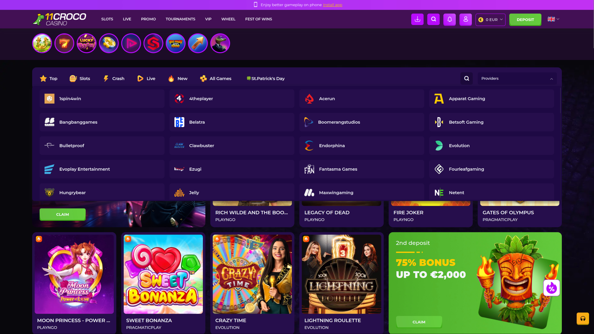 11croco Casino Desktop Game Developers