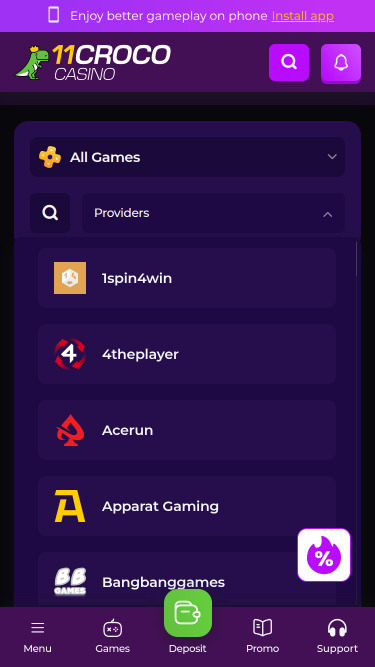 11croco Casino Mobile Game Developers