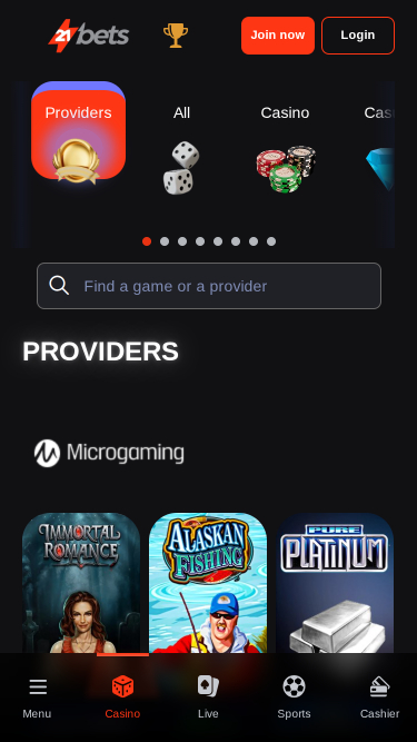 21betscasino.com Mobile Game Developers
