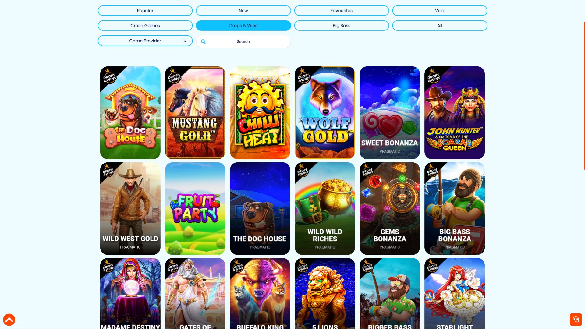 24Bettle Casino Desktop Drops and Wins