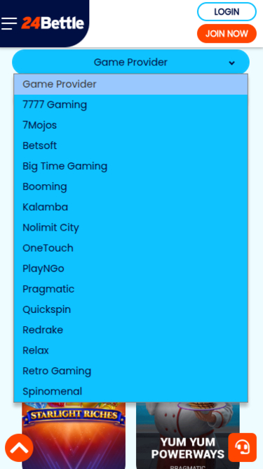24Bettle Casino Mobile Game Developers