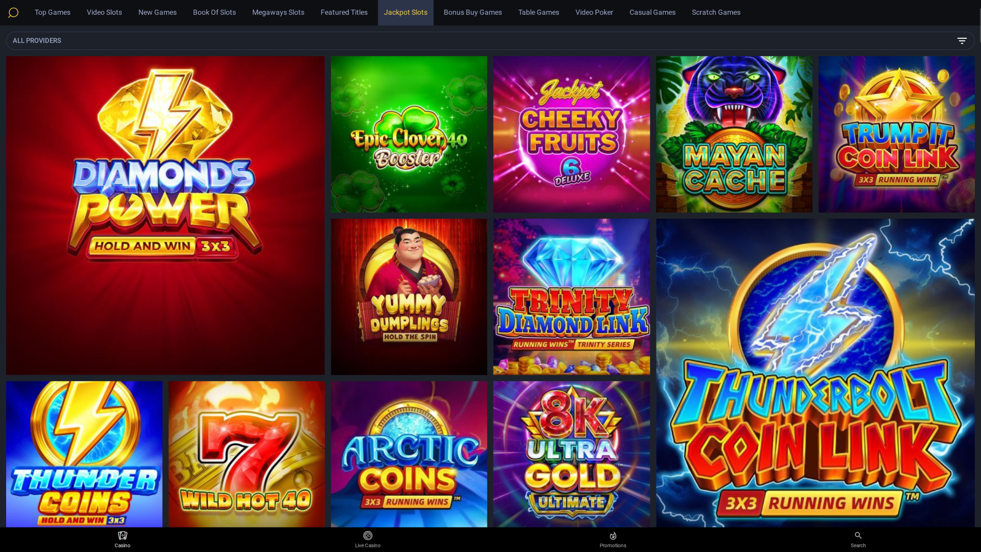 24Slots Casino Desktop Jackpot