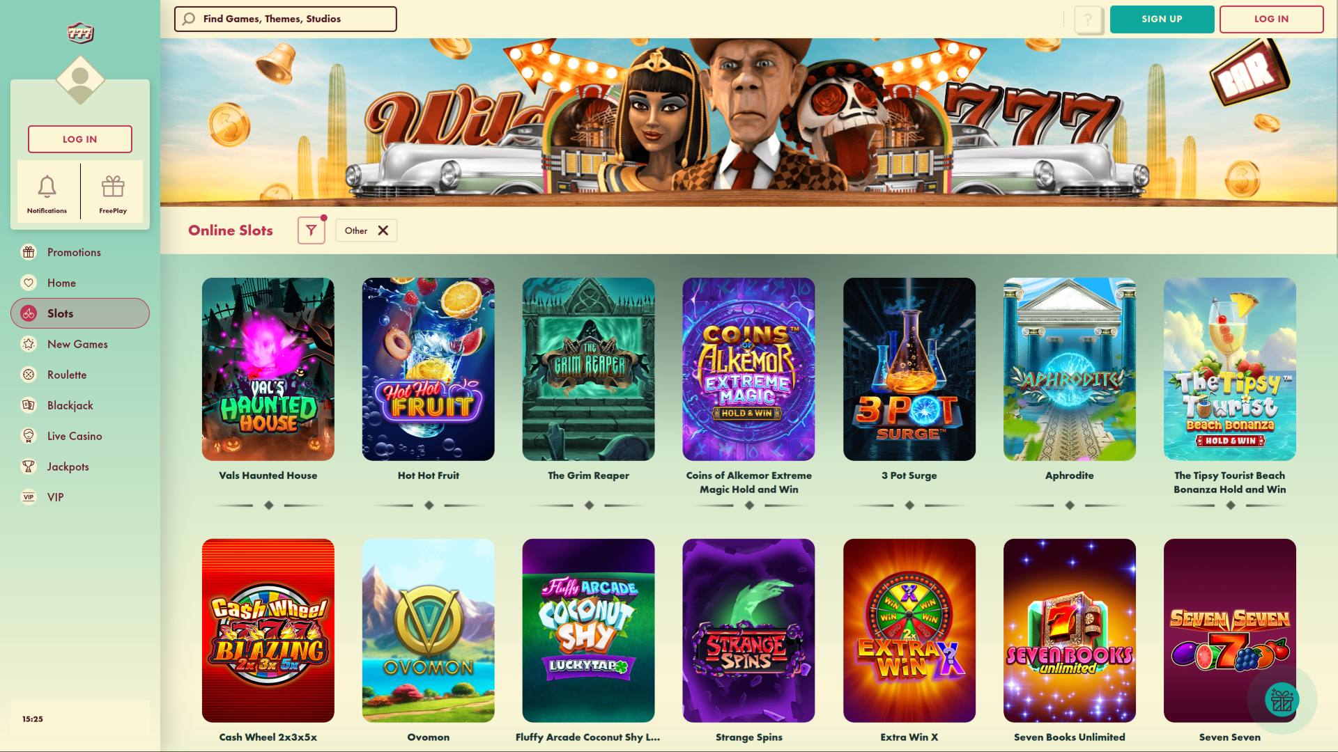 777 Casino Desktop Games