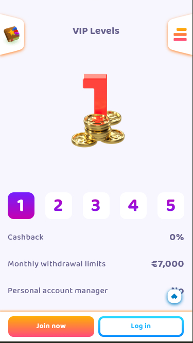 7Signs Casino Mobile VIP