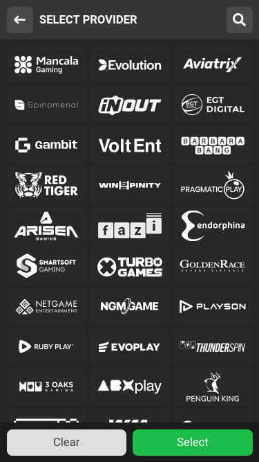 888STARZ Casino Mobile Game Developers