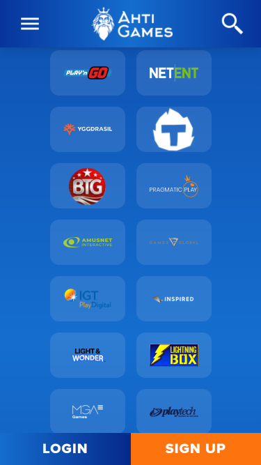 Ahti Games Casino Mobile Game Developers