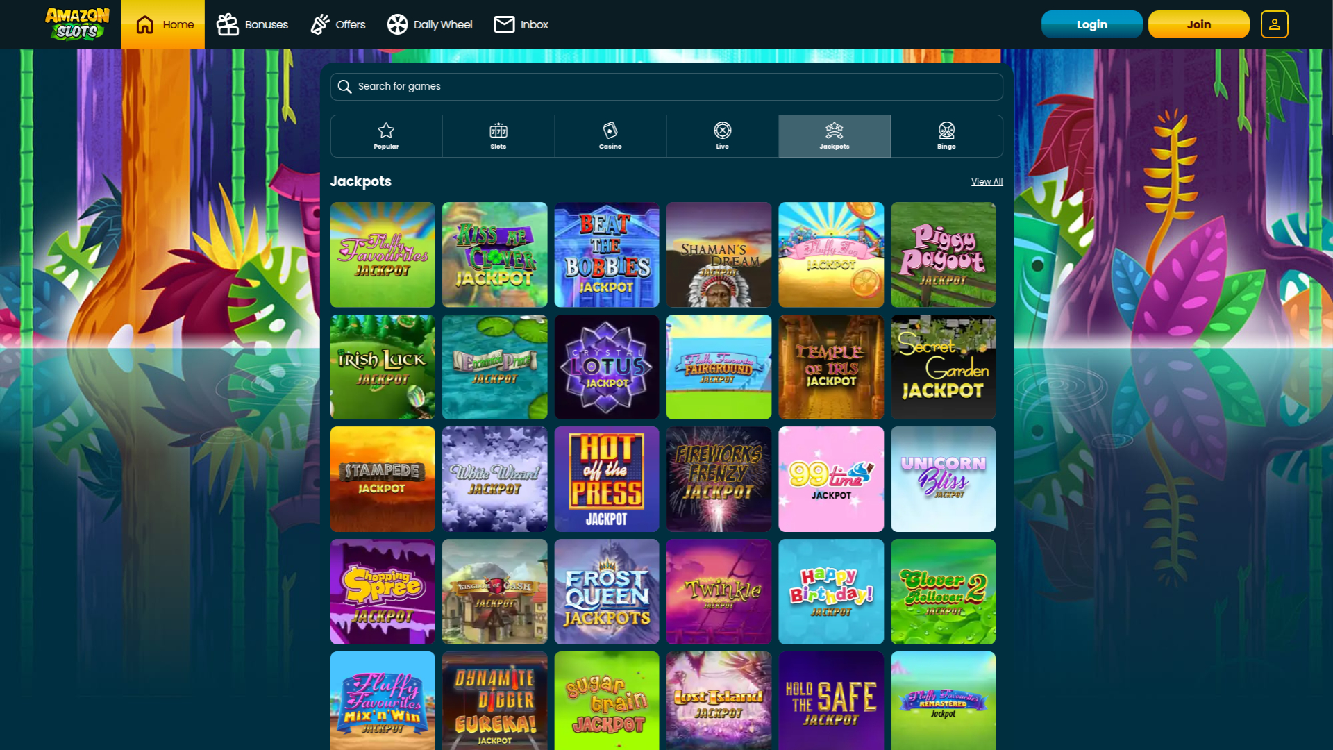 Amazon Slots Casino Desktop Jackpot