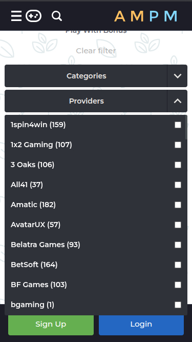 ampm Casino Mobile Game Developers