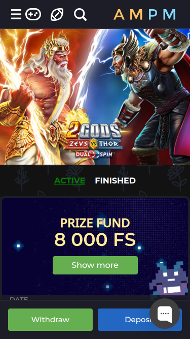 ampm Casino Mobile Tournaments