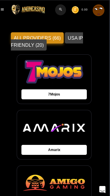 anon Casino Mobile Game Developers