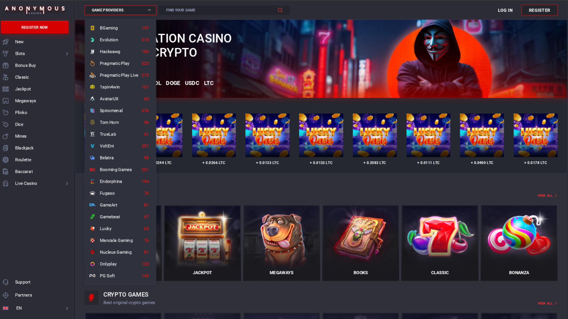 anonymouscasino Desktop Game Developers