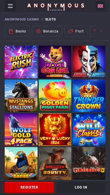 anonymouscasino Mobile Games