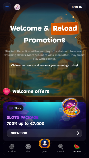 Aphrodite Casino Promotions Mobile
