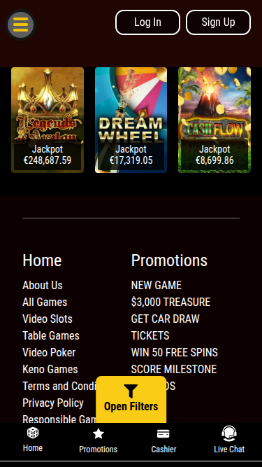 Bella Vegas Casino Mobile Jackpot