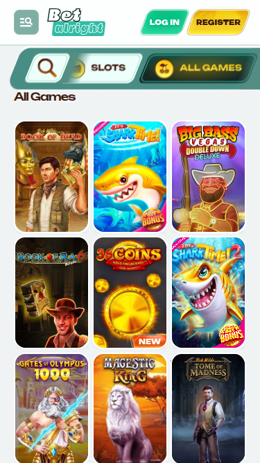 Betalright Casino Mobile Games