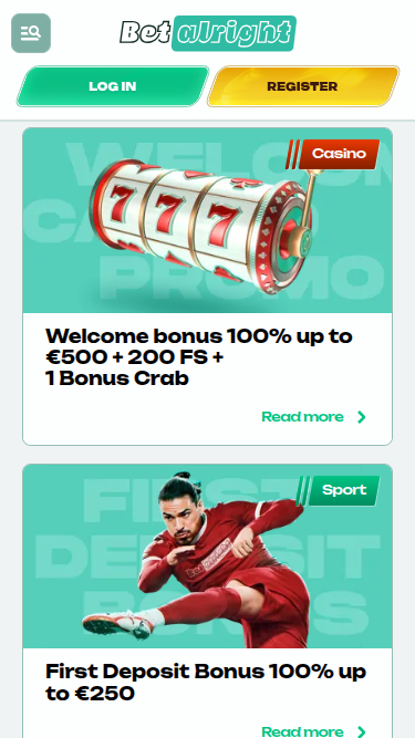 Betalright Casino Mobile Promotions