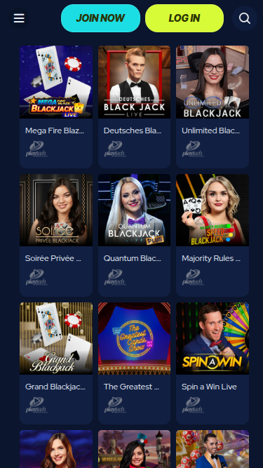 BetBeast Mobile Live Dealer