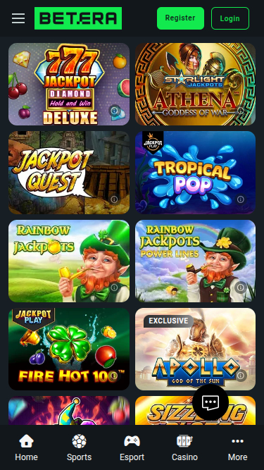 Betera Mobile Jackpot