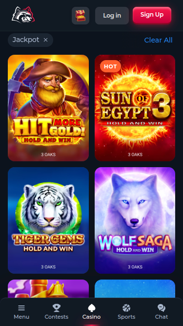 BetFury Casino Mobile Jackpot