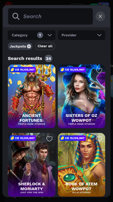 BetOnRed Casino Mobile Jackpot