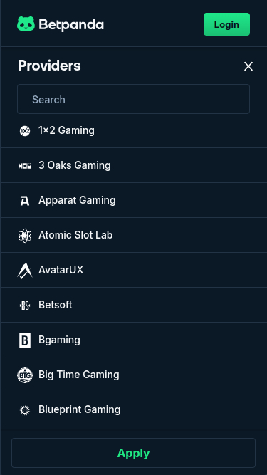 BetPanda Casino Mobile Game Developers