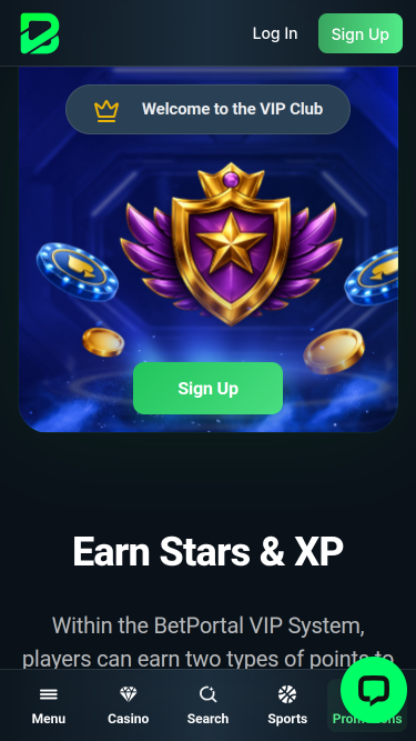 Betportal Casino Mobile VIP