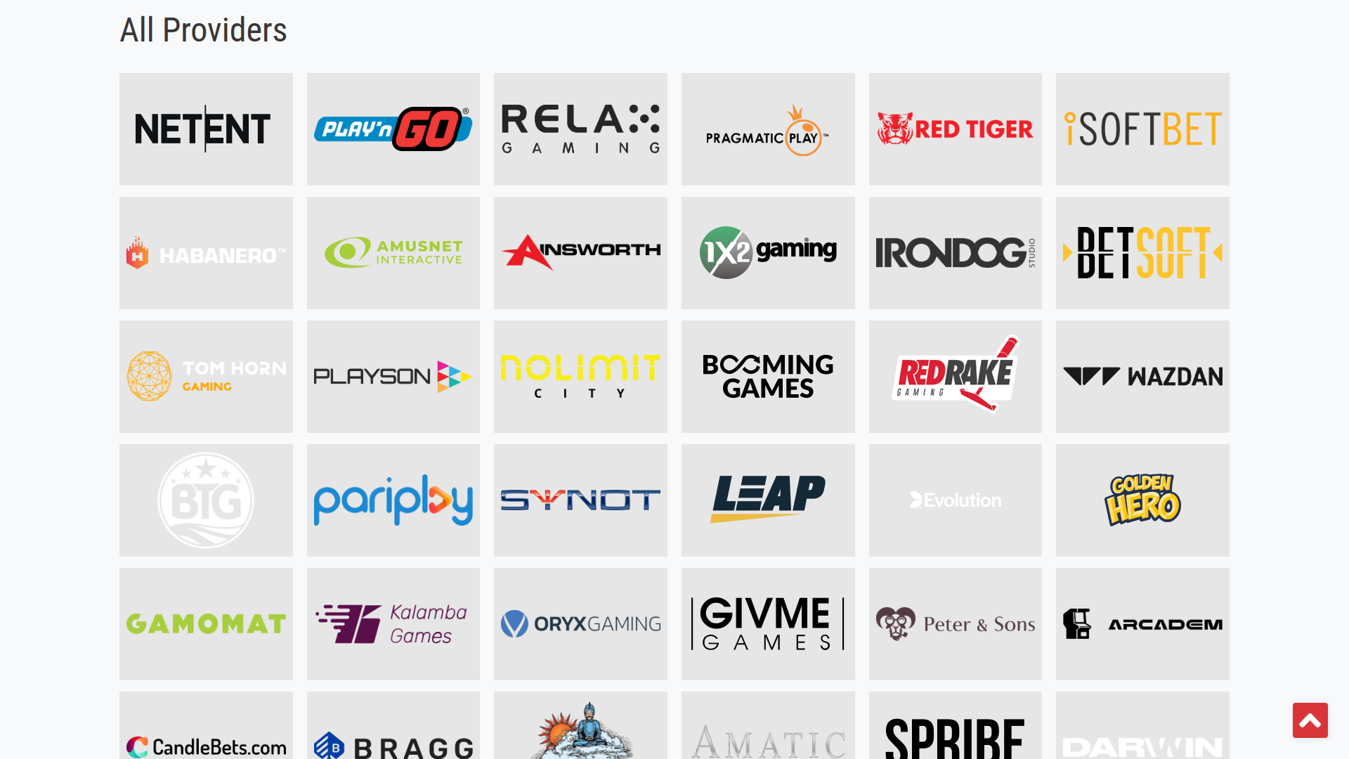 BetRebels Casino Desktop Game Developers