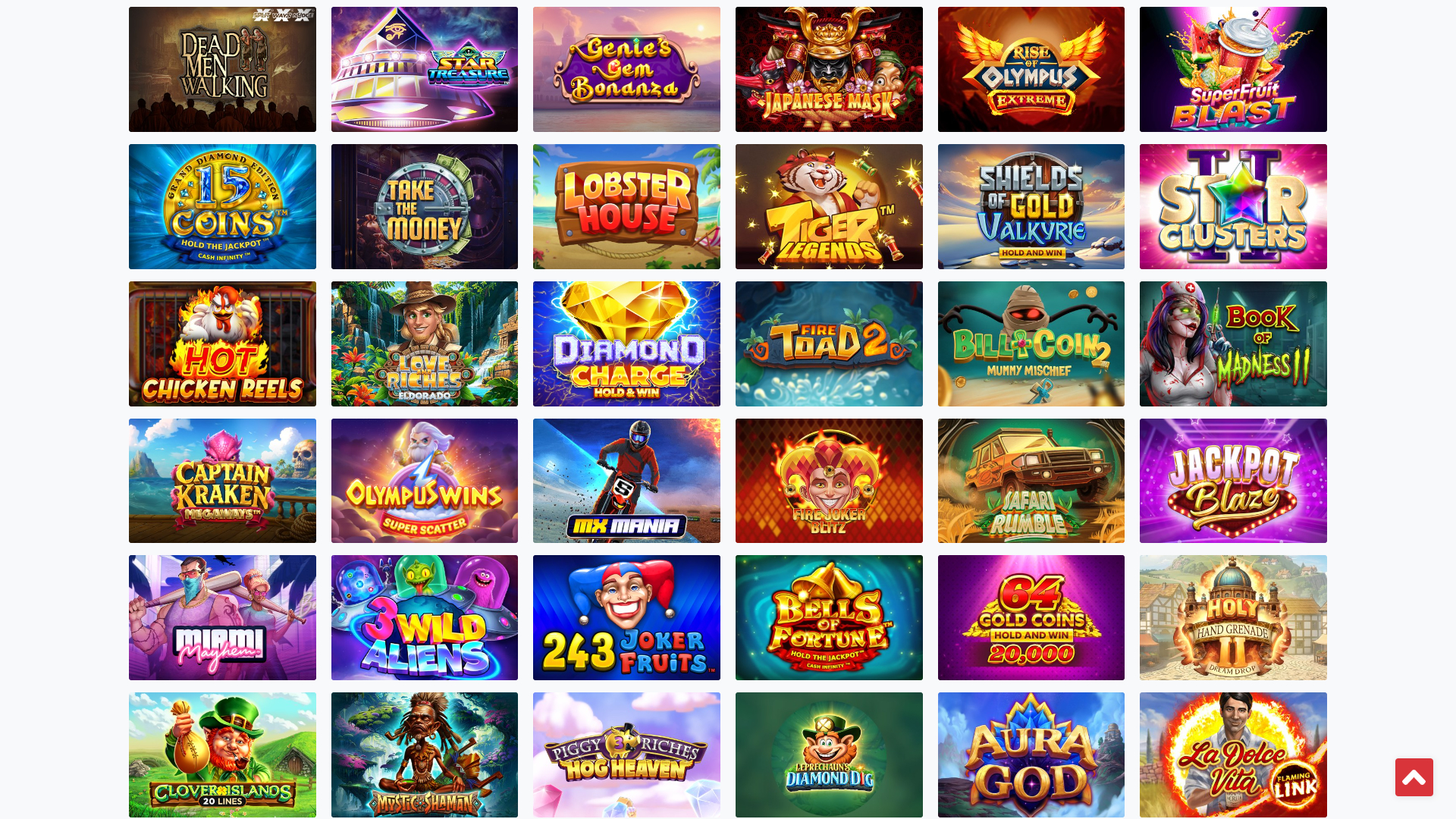 BetRebels Casino Desktop Games