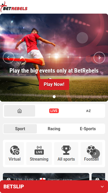 BetRebels Casino Mobile Sports