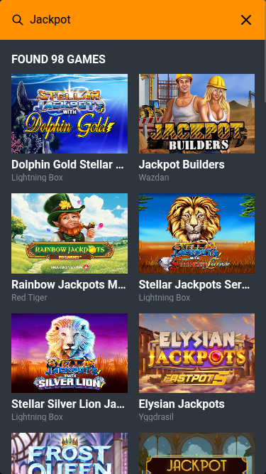 Betstro Casino Mobile Jackpot
