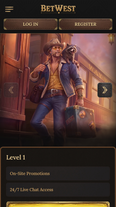 Betwest Casino Mobile VIP