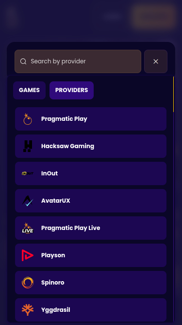 Game Developers screenshot of Biggerz Casino for Mobile