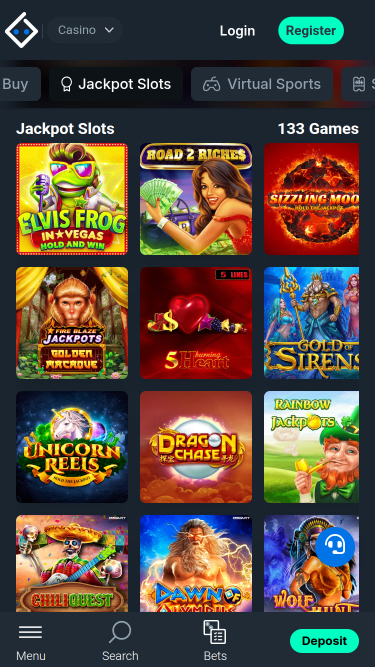 Bitsler Casino Mobile Jackpot