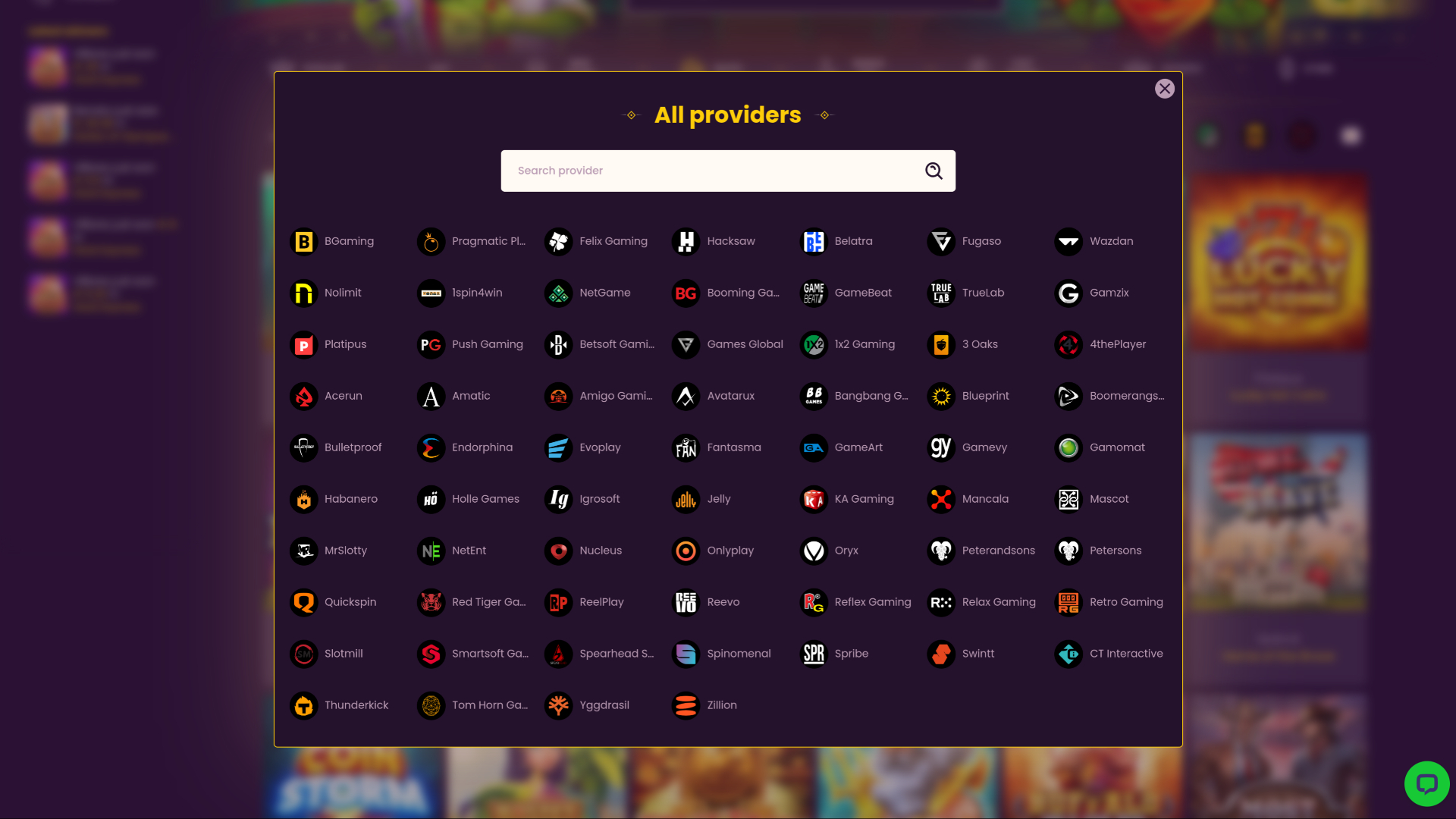Bizzo Casino Desktop Game Developers