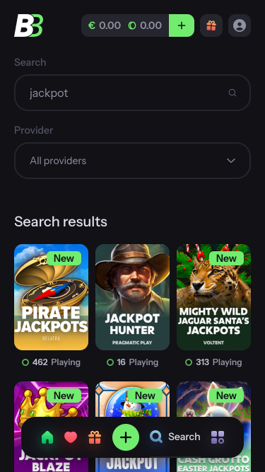 BlazeBet Casino Jackpot Mobile