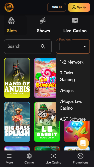 BlockBets Casino Mobile Game Developers