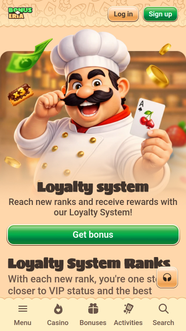 Bonuseria Casino Mobile VIP