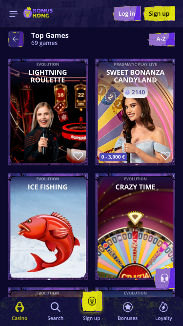 BonusKong Casino Live Dealer
