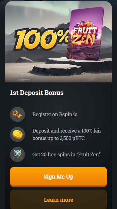 Bspin.io Casino Mobile Promotions