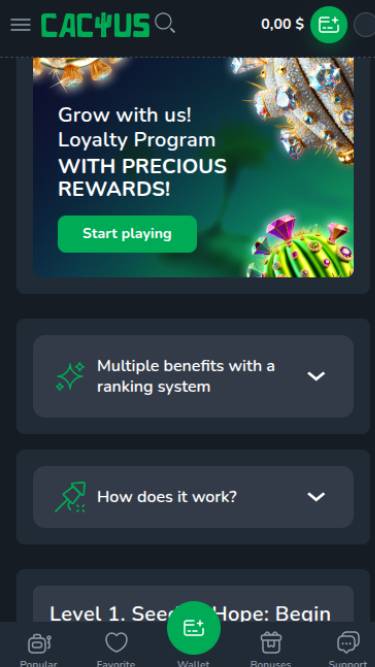Bonus bez depozytu w Cactus Casino: jak go odebrać – Recenzja dla graczy z Polski