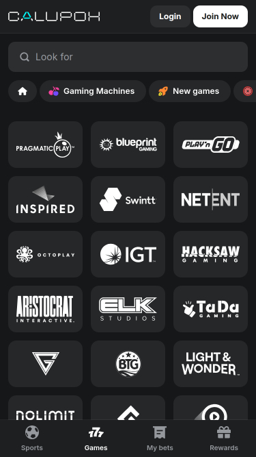 Calupoh Casino Mobile Game Developers