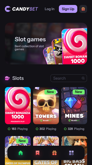 CandyBet Casino Mobile Games