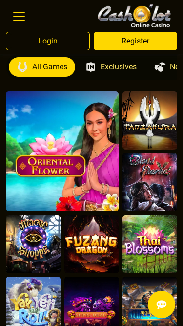 Cash o Lot Casino Mobile Games