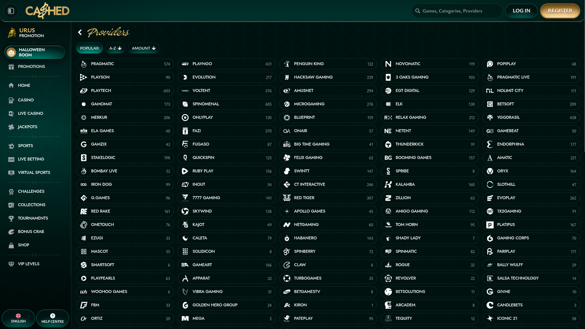 Cashed Casino Desktop Game Developers