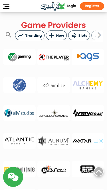 Casiku Casino Mobile Game Developers