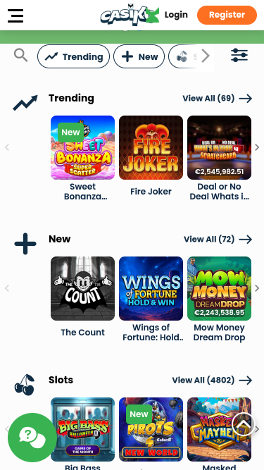 Casiku Casino Mobile Game
