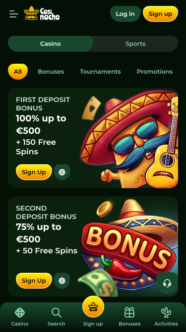 Casinacho Casino Promotions