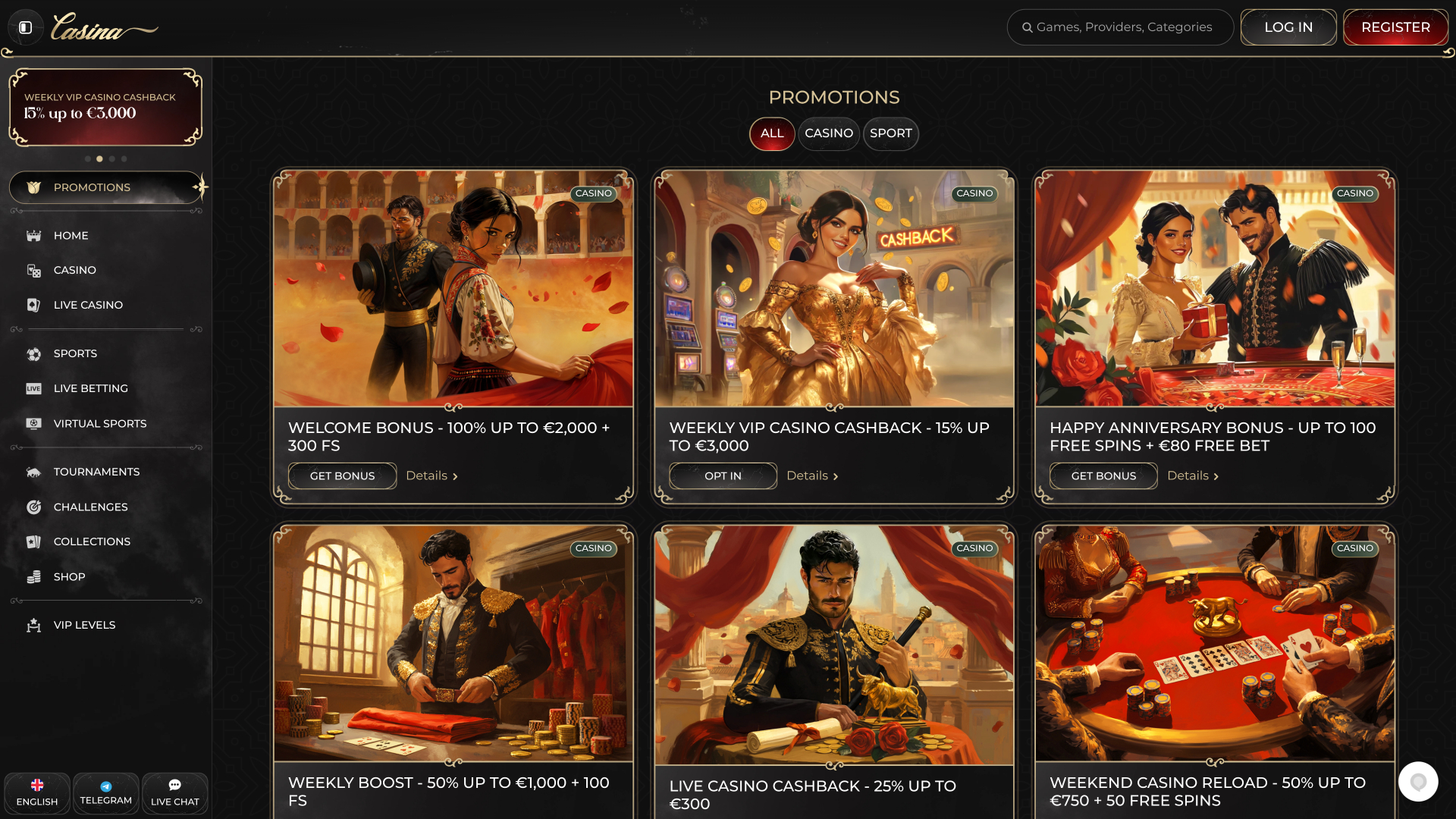 Casina Casino Promotions