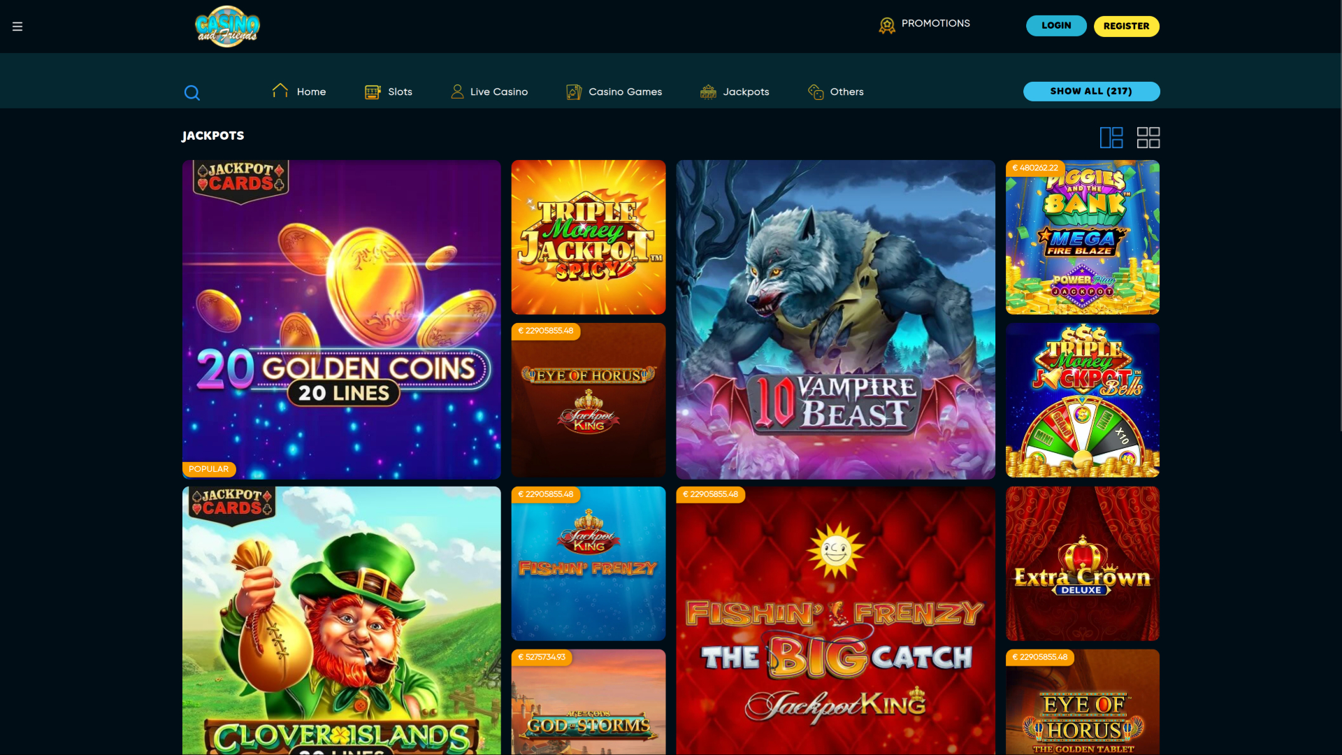 Casino And Friends Desktop Jackpot